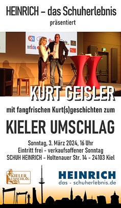 Kurt Geisler in der Schuherlebniswelt von Schuh Heinrich